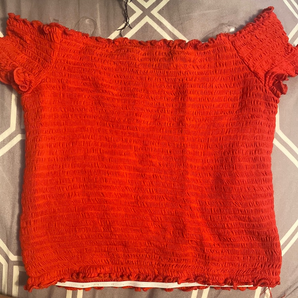 Revamped Off the Shoulder Top